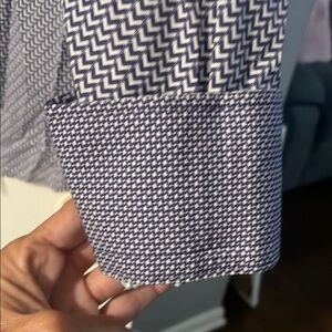 Stone Rose Blue Dress Shirt Classic Design